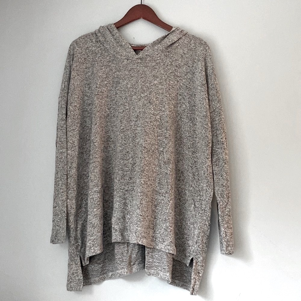 Heather Grey Athleisure Hoodie